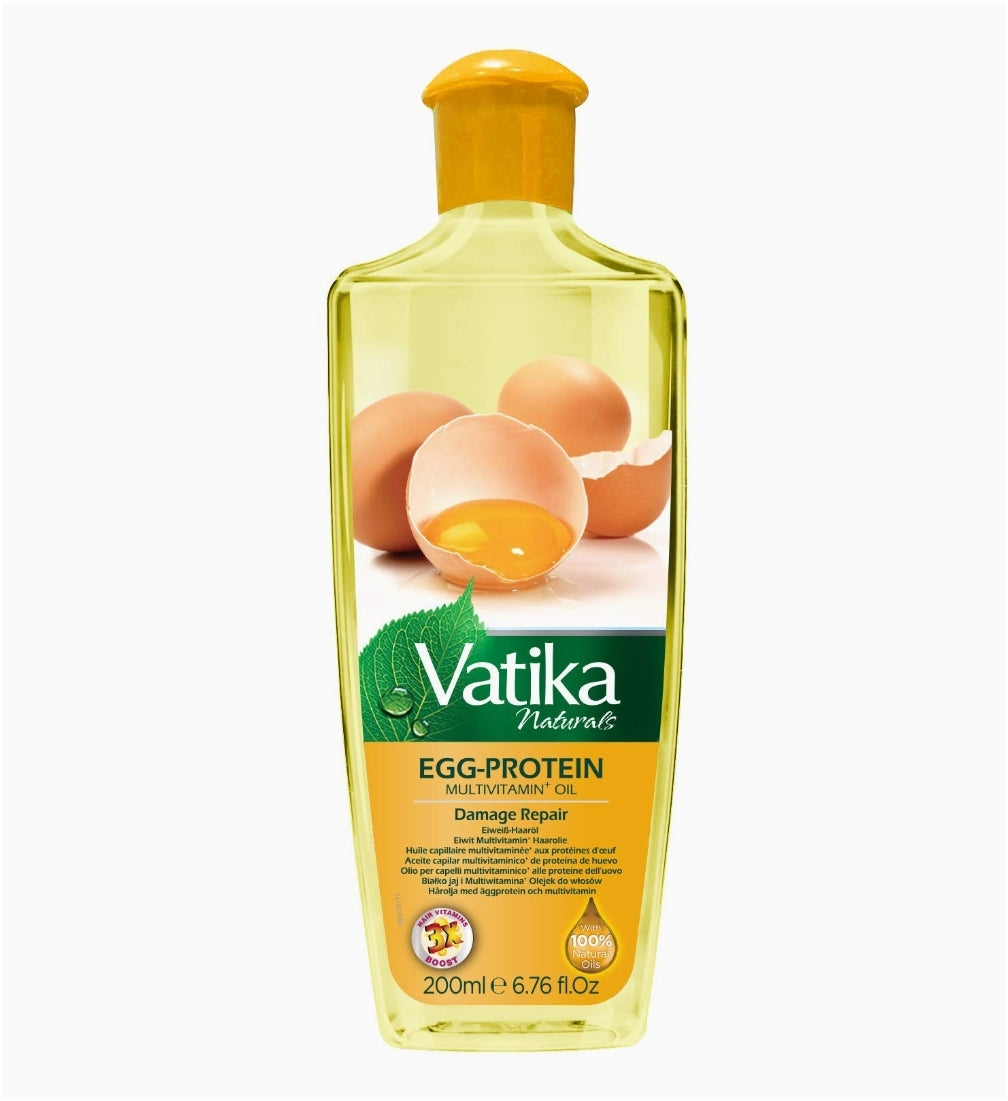 Diaytar Côte d'Ivoire Dabur Vatika Egg-Protein Huile capillaire multivitaminée 200 ml HEALTH & BEAUTY