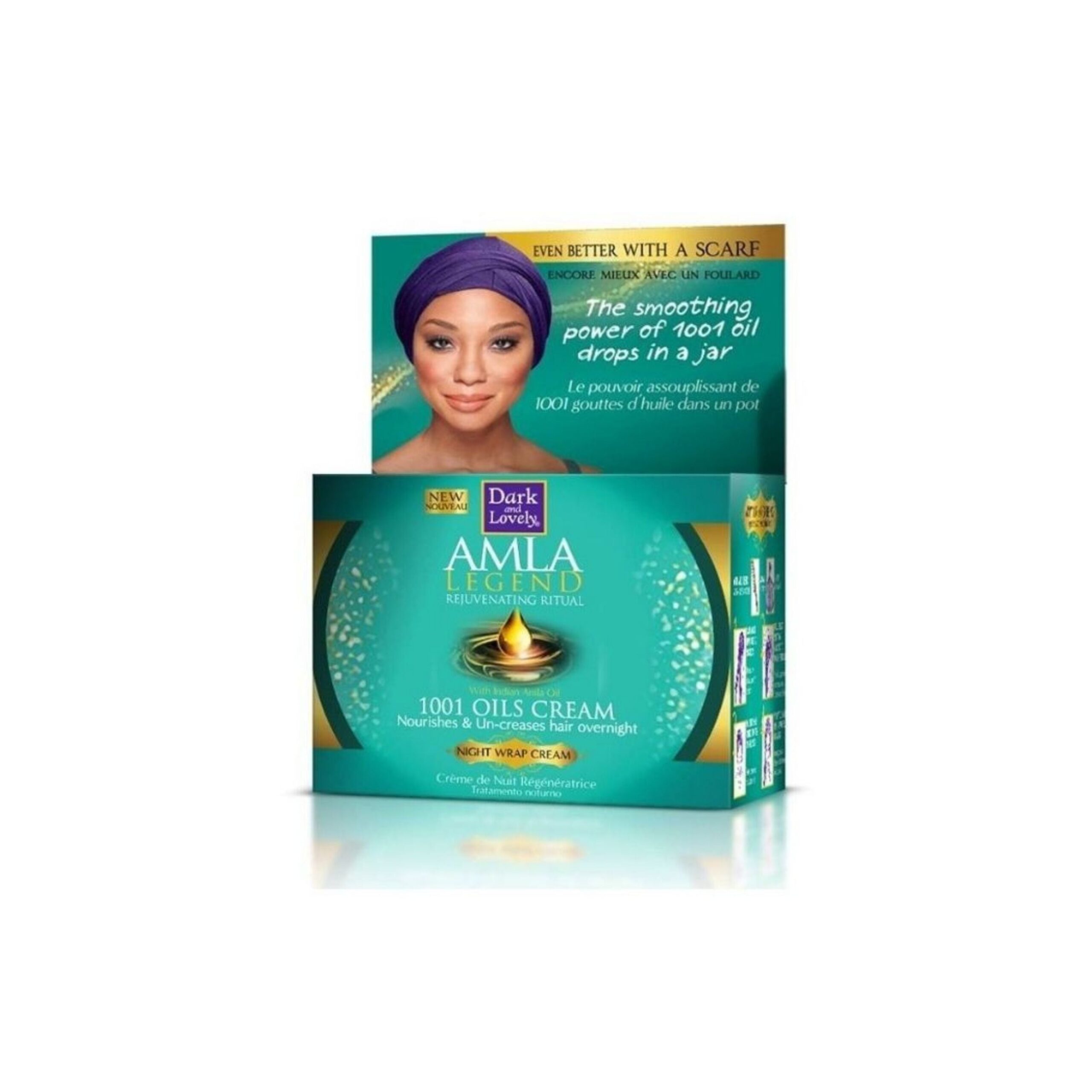 Diaytar Côte d'Ivoire Dark and lovely Amla Legend Crème de nuit régénératrice 150ml 
