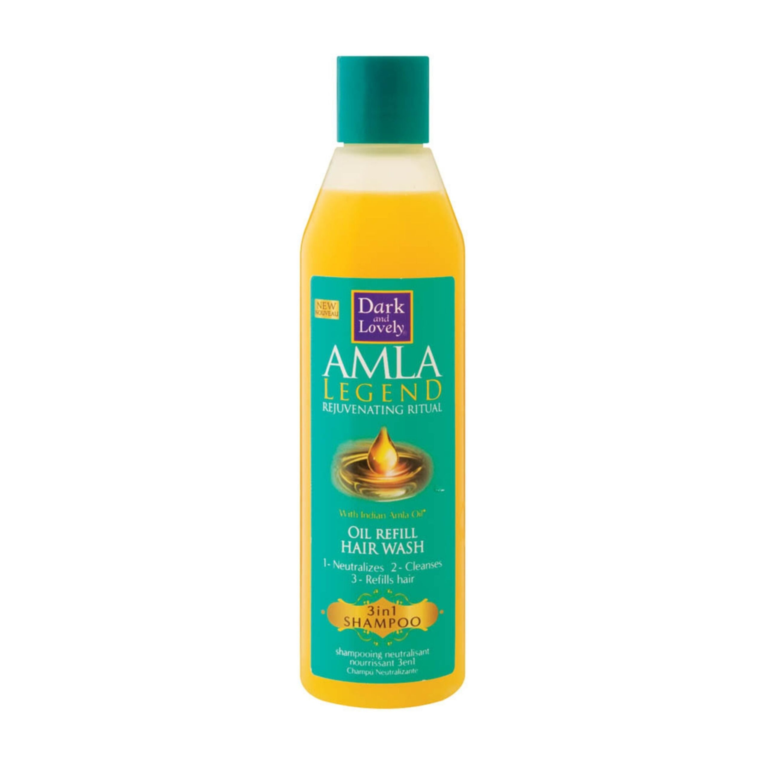 Diaytar Côte d'Ivoire Dark and lovely Amla Legend Shampoing Neutralisant Nourrissant 3 en 1 250ml 