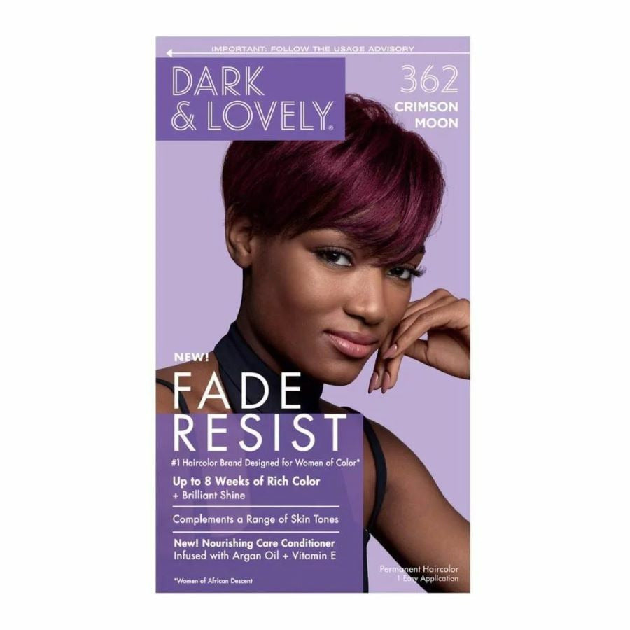 Diaytar Côte d'Ivoire Dark and Lovely Fade Resist Rich Conditioning Color 362 Crimson Moon Hair Care