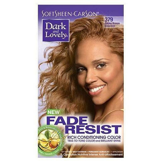 Diaytar Côte d'Ivoire Dark and Lovely Fade Resist Rich Conditioning Color 379 Golden Bronze Hair Care