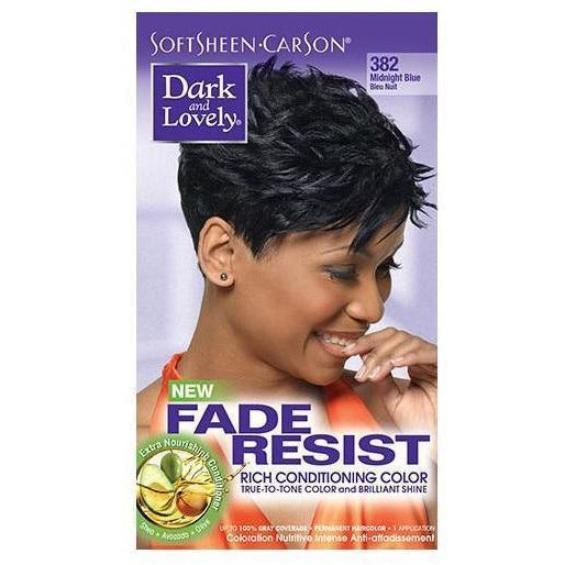 Diaytar Côte d'Ivoire Dark and Lovely Fade Resist Rich Conditioning Color 382 Midnight Blue Hair Care