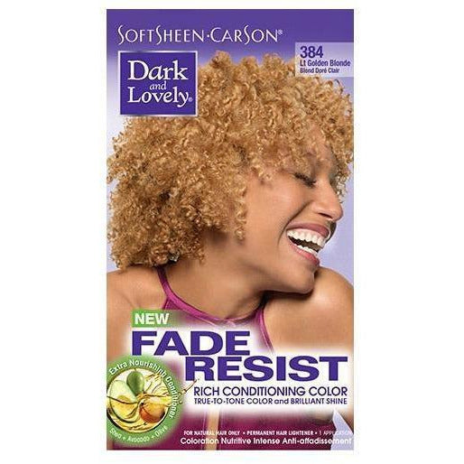 Diaytar Côte d'Ivoire Dark and Lovely Fade Resist Rich Conditioning Color 384 Light Golden Blonde Hair Care