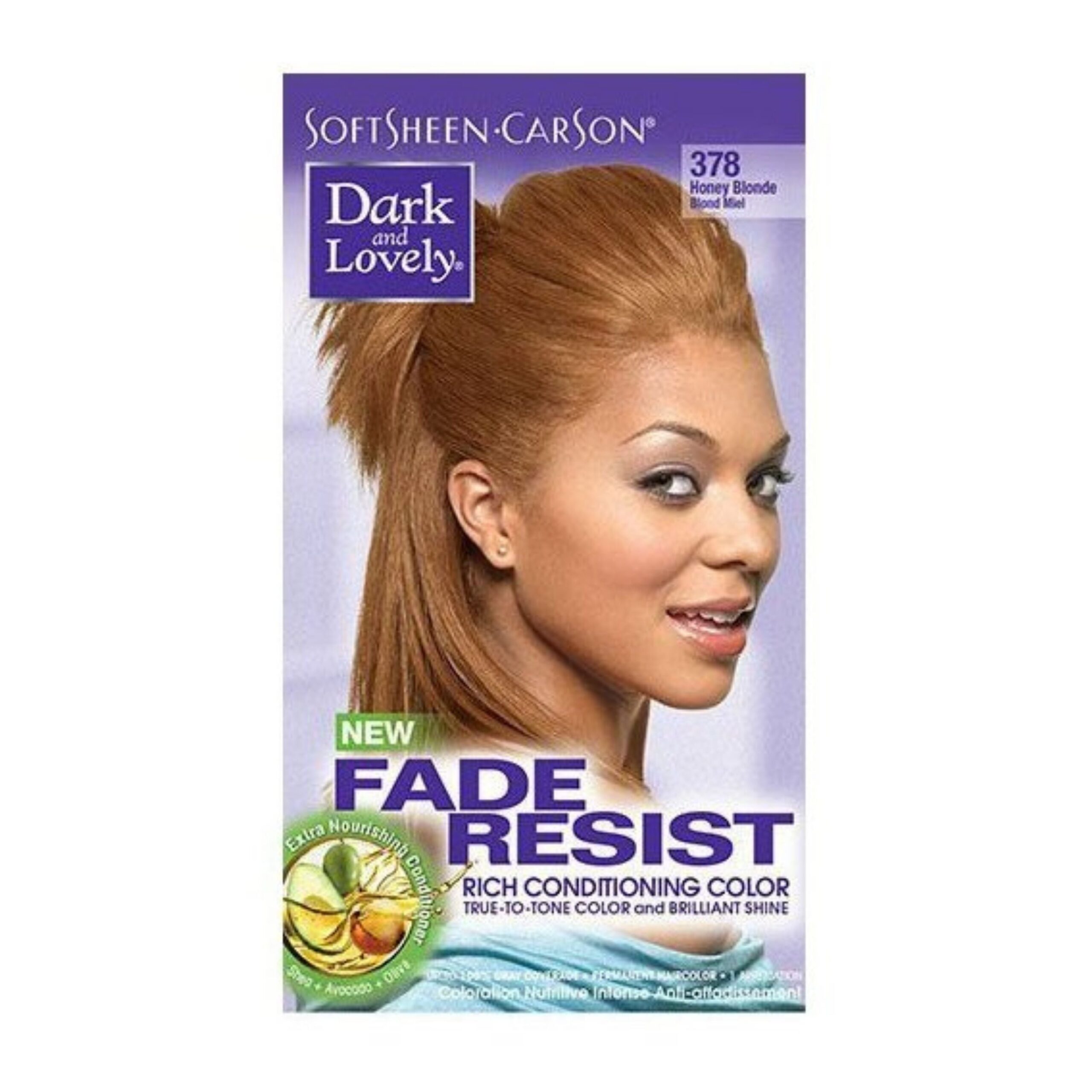 Diaytar Côte d'Ivoire Dark & Lovely Fade Resist Coloration permanente 378 Honey Blonde 