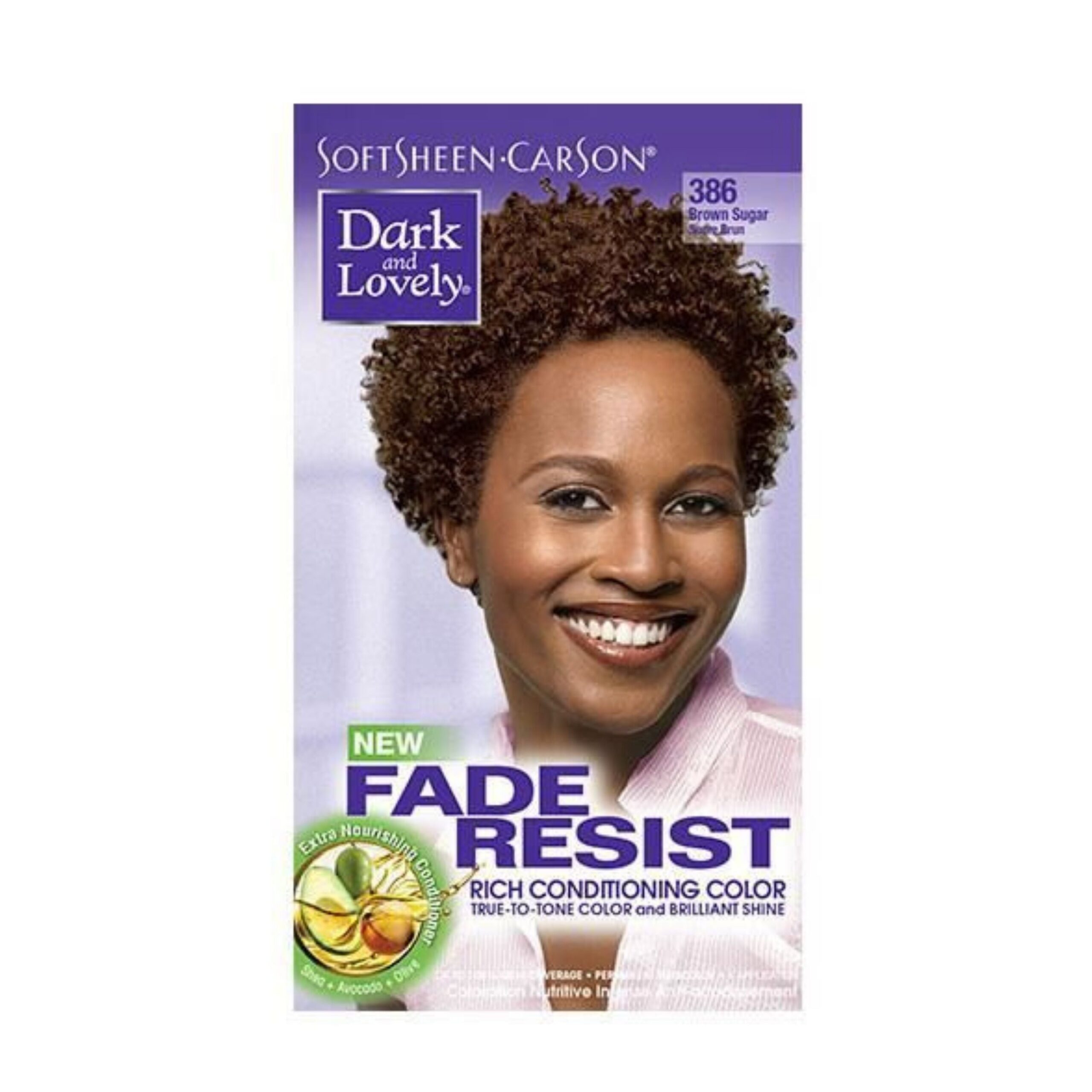 Diaytar Côte d'Ivoire Dark & Lovely Fade Resist Coloration permanente 386 Brown Sugar 