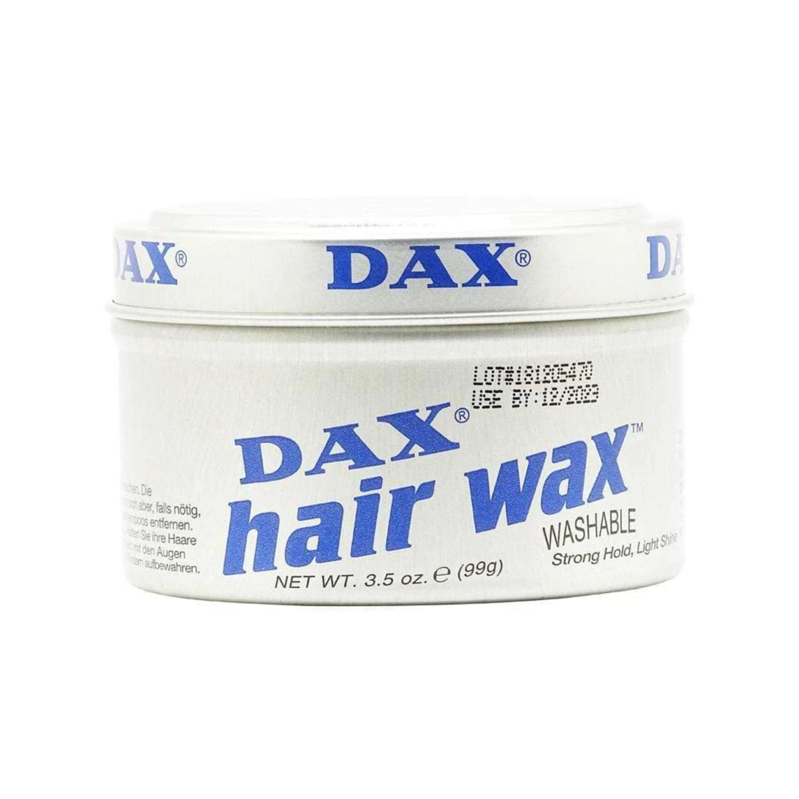 Diaytar Côte d'Ivoire Dax Washable Hair Wax Strong Hold, Light Shine 99g 