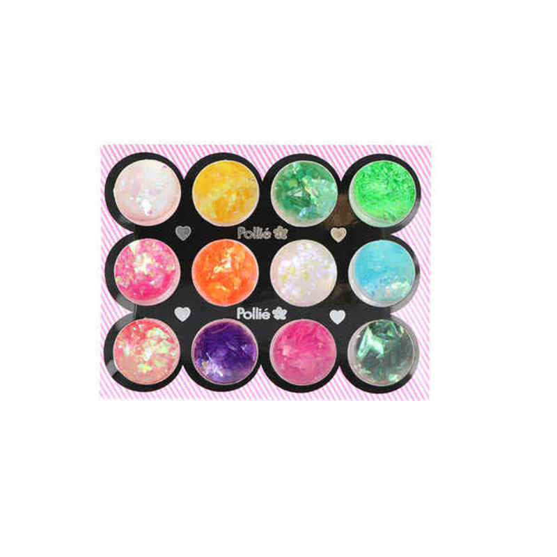 Diaytar Côte d'Ivoire Décoration Eurostil Velvet Powdered Nails (0,5 x 12 g) 