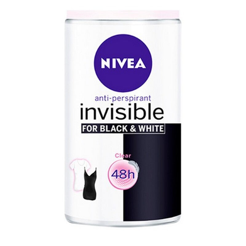 Diaytar Côte d'Ivoire Déodorant Roll-On Black & White Invisible Nivea (50 ml) 