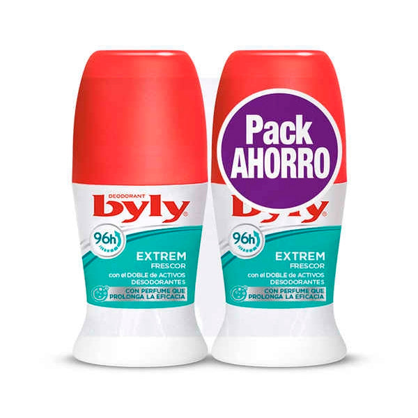 Diaytar Côte d'Ivoire Déodorant Roll-On Extrem Frescor Byly (2 x 50 ml) 