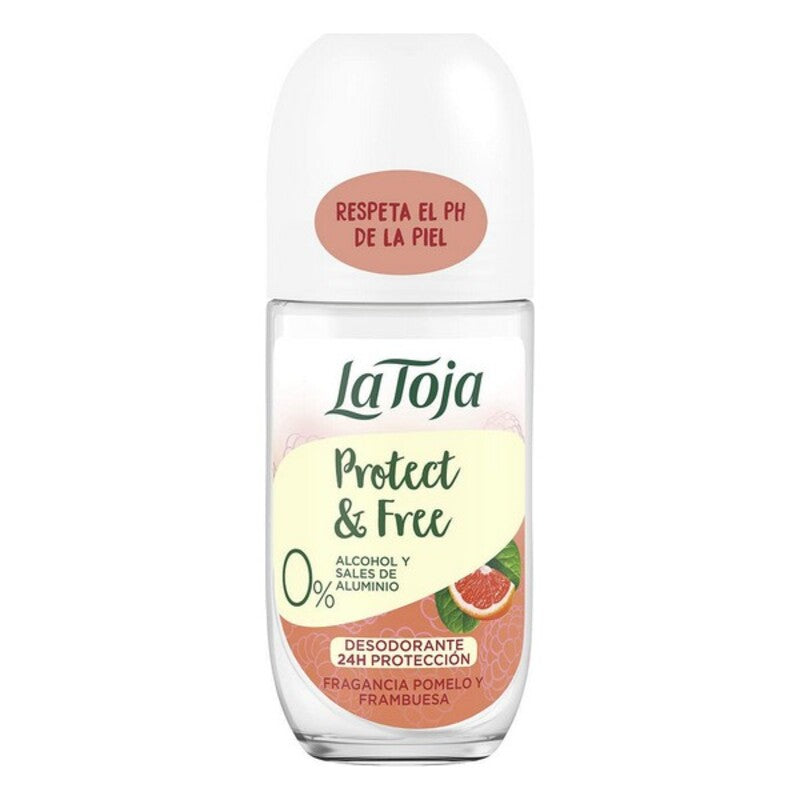 Diaytar Côte d'Ivoire Déodorant Roll-On Protect & Free La Toja Framboise Pamplemousse (50 ml) 