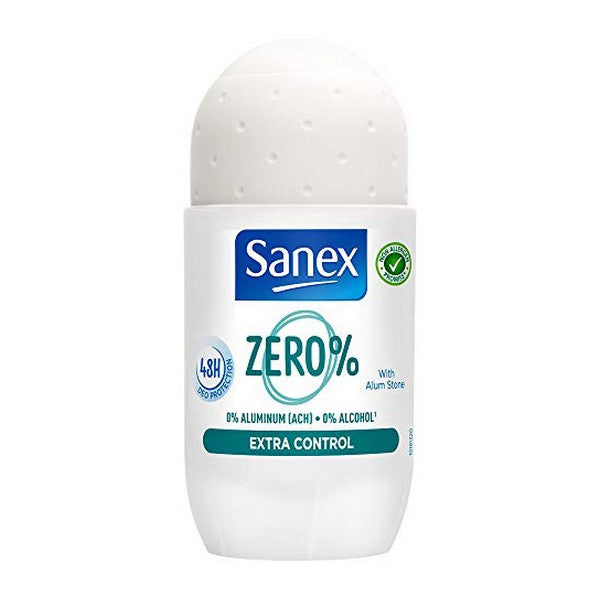 Diaytar Côte d'Ivoire Déodorant Roll-On Zero% Extra-control Sanex (50 ml) 