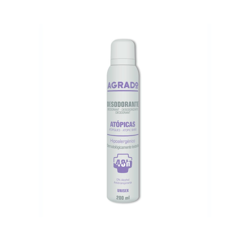 Diaytar Côte d'Ivoire Déodorant Spray Agrado Hypoallergénique (200 ml) 