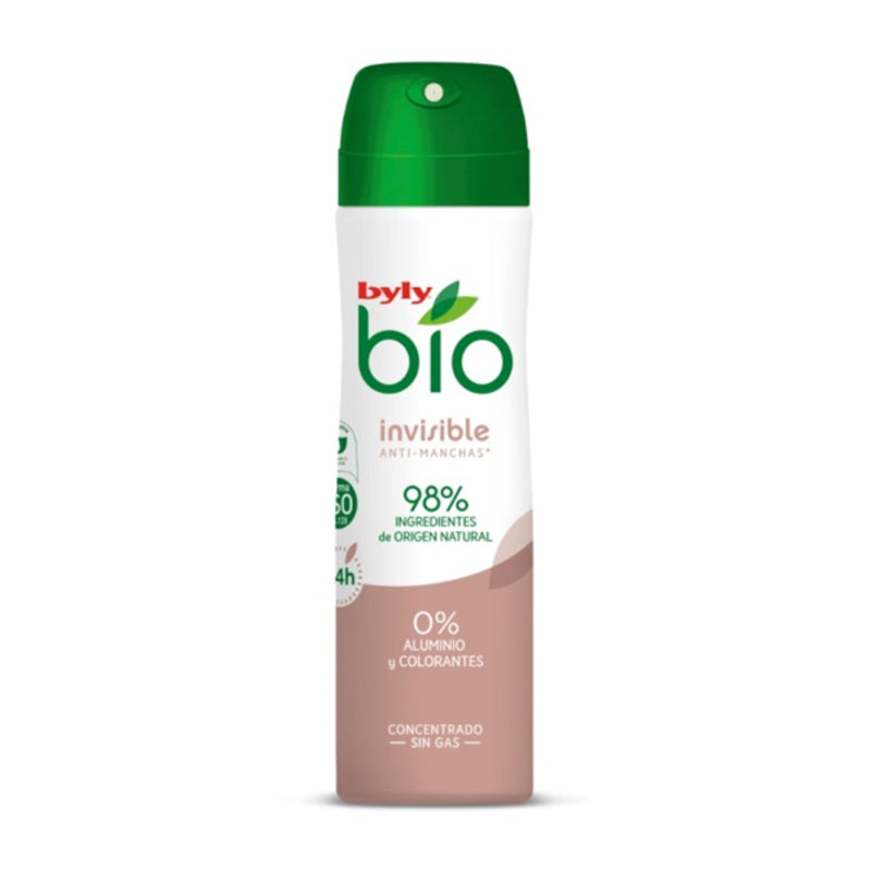 Diaytar Côte d'Ivoire Déodorant Spray BIO NATUREL 0% INVISIBLE Byly (75 ml) 