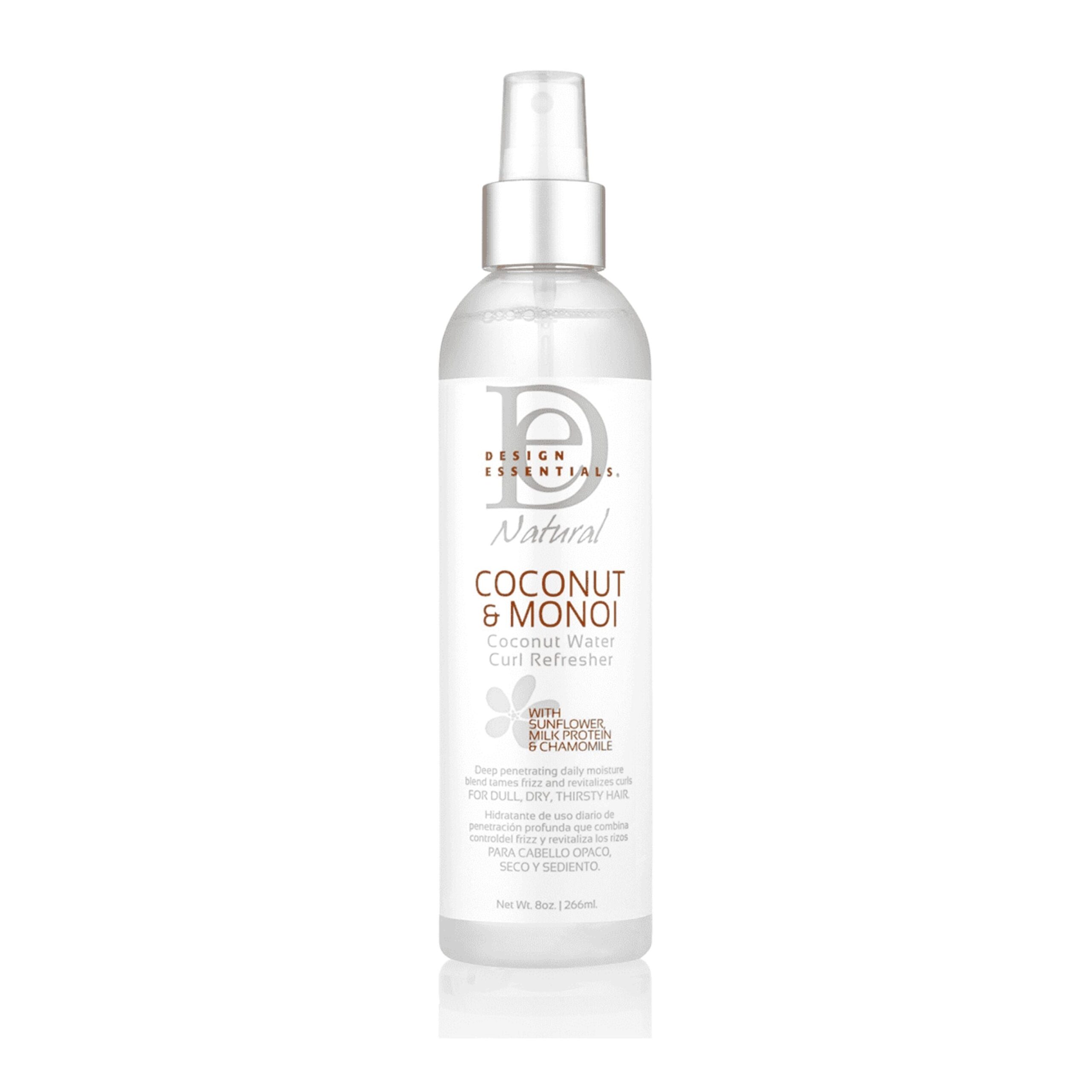 Diaytar Côte d'Ivoire Design Essentials Natural Coconut & Monoi Coconut Water Curl Refresher 236,5 ml 