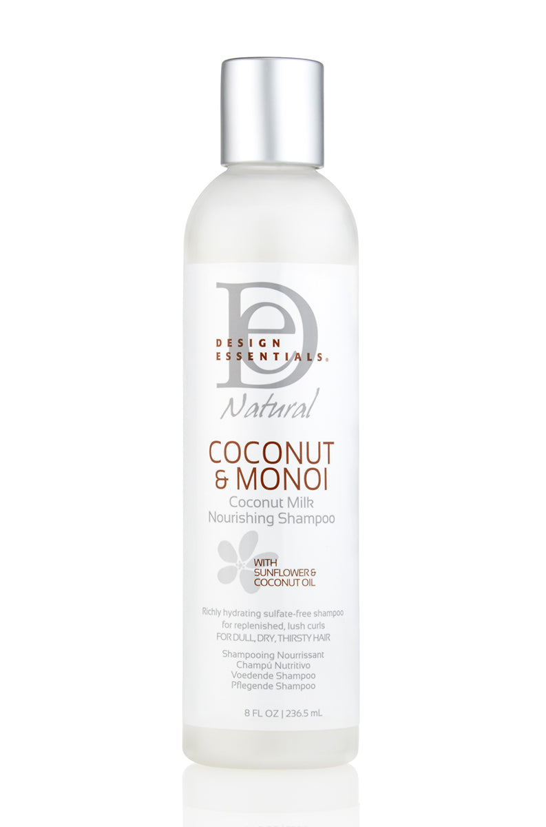 Diaytar Côte d'Ivoire Design Essentials Shampoing Nourrissant Naturel à la Noix de Coco et au Monoï au Lait de Coco 8oz HAIR,BRAND