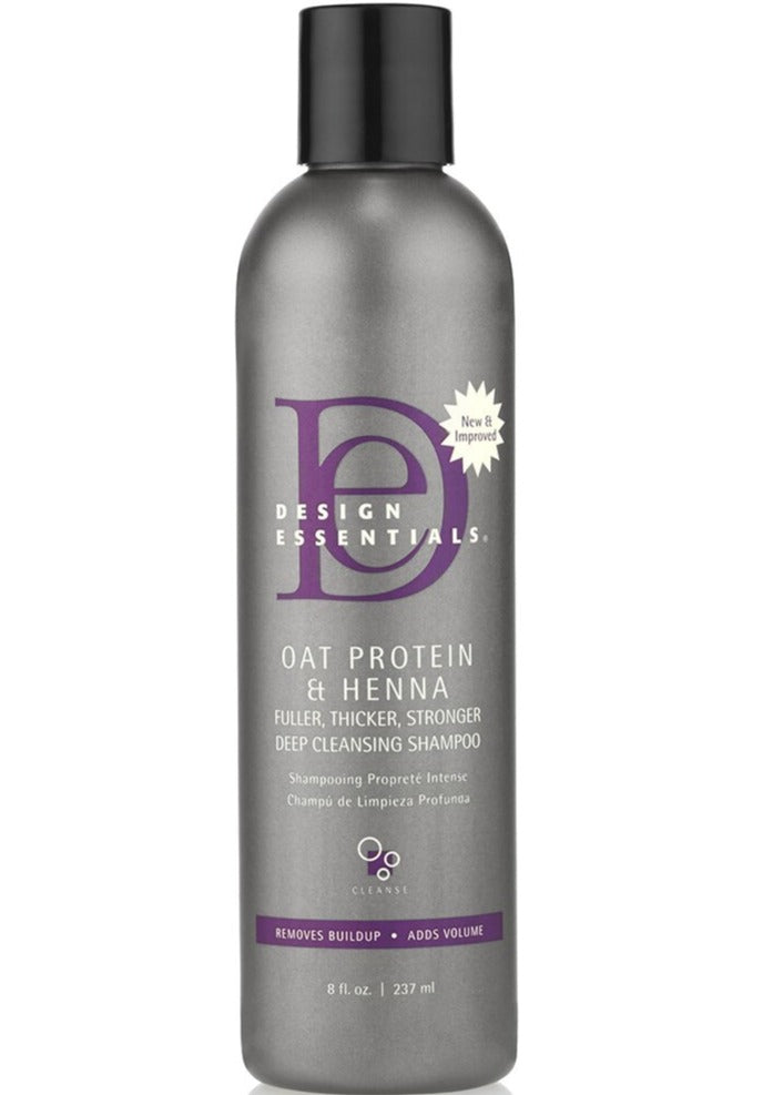 Diaytar Côte d'Ivoire Design Essentials Shampooing nettoyant en profondeur aux protéines d'avoine et au henné 8 oz BRAND,HAIR