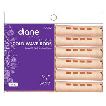 Diaytar Côte d'Ivoire Diane Cold Wave Rods 11/16" Sand 12PK #DCW2 Beauty