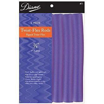 Diaytar Côte d'Ivoire Diane Twist Flex Rods 7" Violet 7/8" 6CT #DT1 