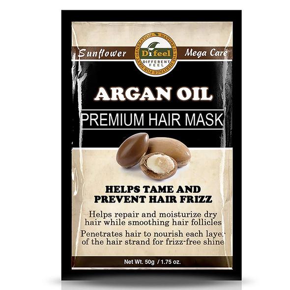 Diaytar Côte d'Ivoire Difeel Masque capillaire à l'huile d'argan Premium 1,75 oz BRAND,HAIR