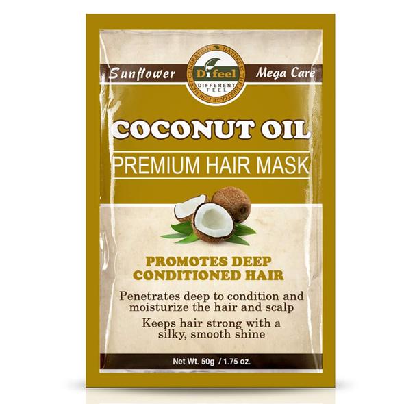 Diaytar Côte d'Ivoire Difeel Masque capillaire à l'huile de noix de coco Premium 1,75 oz BRAND,HAIR