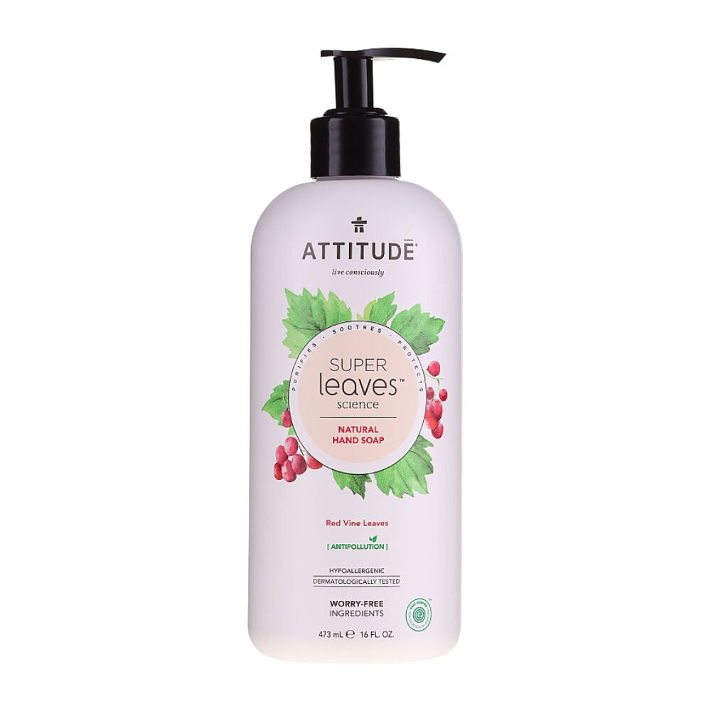 Diaytar Côte d'Ivoire Distributeur Savon Mains Attitude Feuilles de Vigne Rouge (473 ml) 