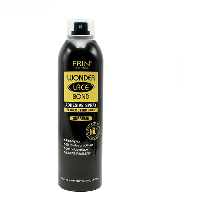 Diaytar Côte d'Ivoire Ebin New York Wonder Lace Bond Adhésif Spray Extreme Firm Hold Supreme 14.2 OZ Hair Care