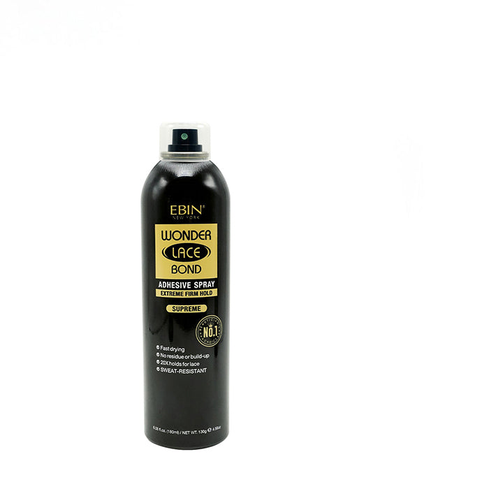 Diaytar Côte d'Ivoire Ebin New York Wonder Lace Bond Adhésif Spray Extreme Firm Hold Supreme 6.08 OZ Hair Care