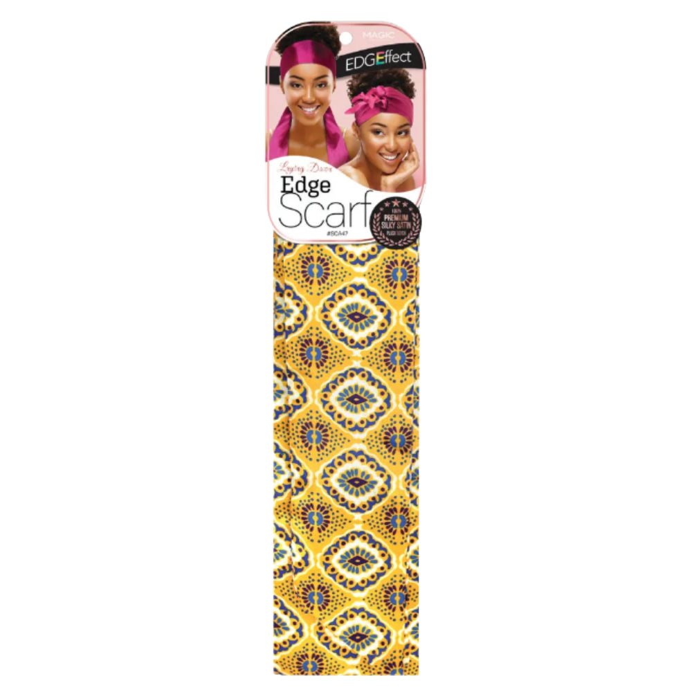Diaytar Côte d'Ivoire Écharpe Magic Collection EDGEffect Edge #SCA47PAT - Édition de motifs africains Beauty