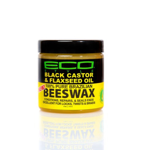 Diaytar Côte d'Ivoire Eco Style Professional CIRE D'ABEILLE AVEC HUILE DE RICIN NOIR ET DE LIN 4 oz BRAND,HAIR