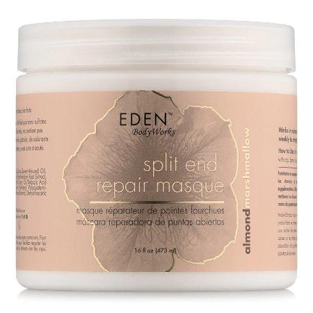 Diaytar Côte d'Ivoire Eden BodyWorks Amande Marshmallow Masque réparateur pour pointes fourchues 16 oz HAIR,BRAND
