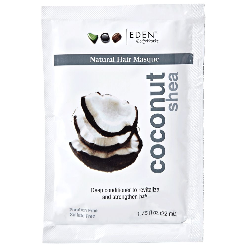 Diaytar Côte d'Ivoire Eden BodyWorks Paquet de masque capillaire au karité et à la noix de coco 1,75 oz HAIR,BRAND