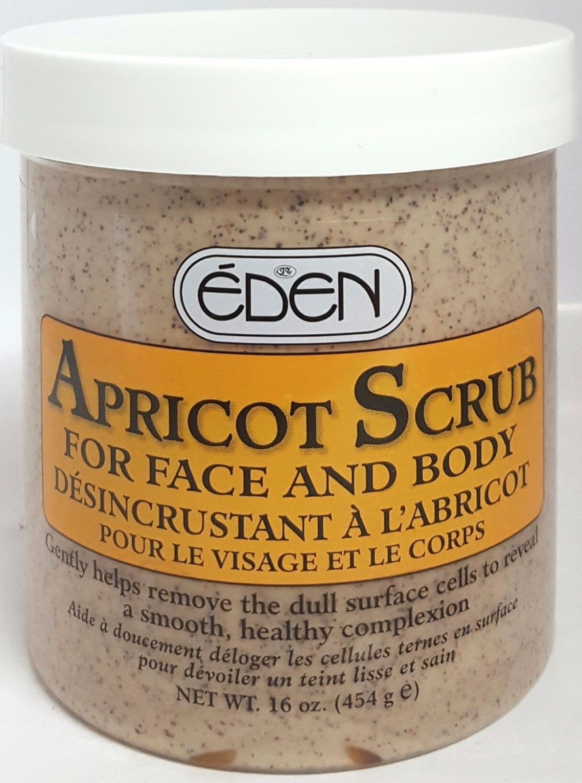 Diaytar Côte d'Ivoire Eden Gommage à l'abricot pour le visage et le corps 16 oz. BODY,FACE,BRAND