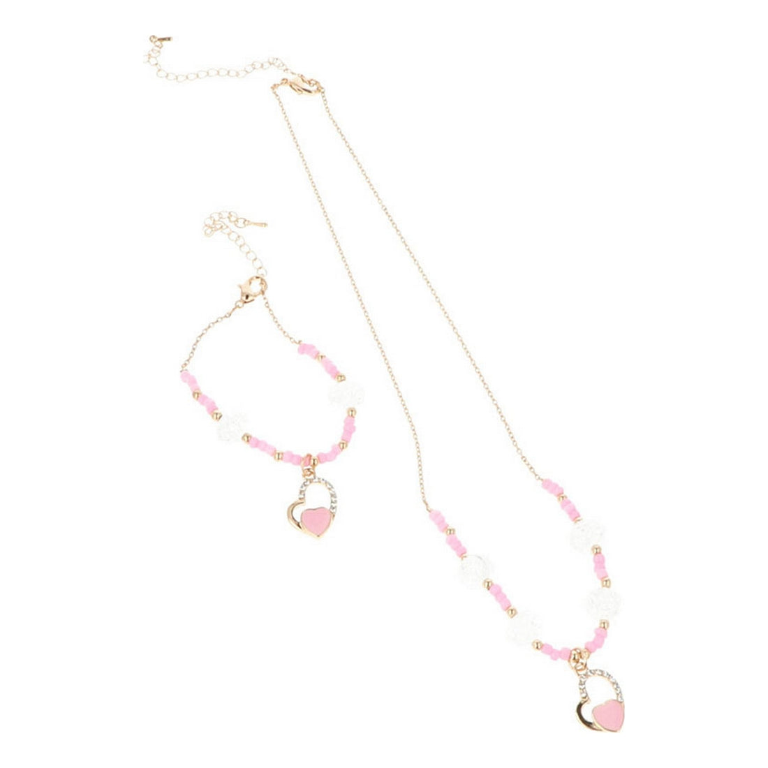 Diaytar Côte d'Ivoire Ensemble collier et bracelets Inca Hearts Lady Unisex (2 pcs) 