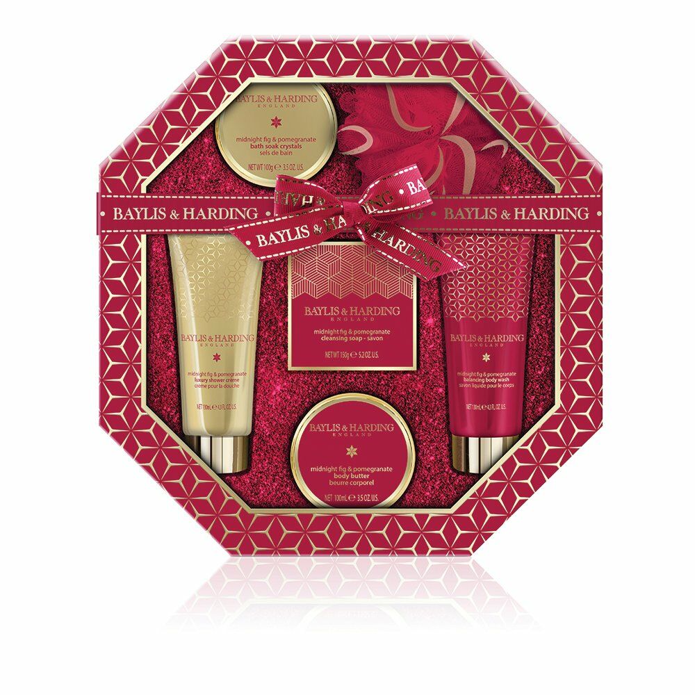 Diaytar Côte d'Ivoire Ensemble Cosmétique Unisexe Baylis & Harding Midnight Grenade Figue (6 pcs) 