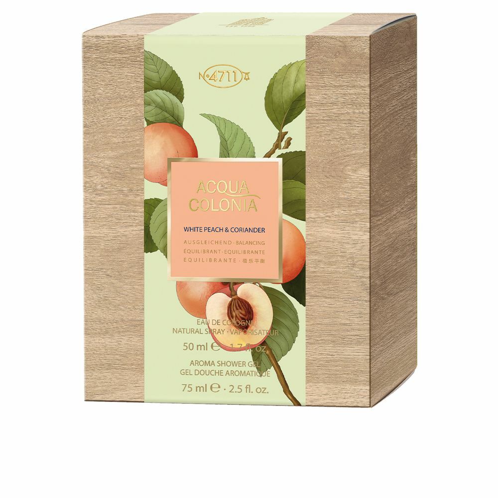 Diaytar Côte d'Ivoire Ensemble de parfums unisexe 4711 Coriandre Pêche (2 pièces) 