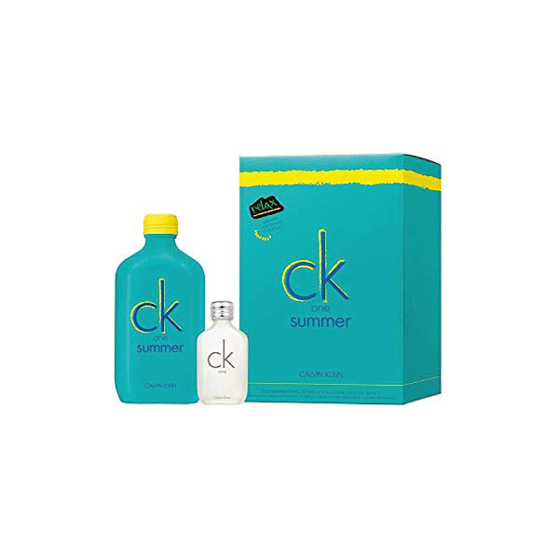 Diaytar Côte d'Ivoire Ensemble de parfums unisexe One Summer Calvin Klein EDT (2 pièces) 