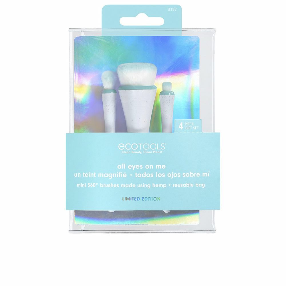 Diaytar Côte d'Ivoire Ensemble de pinceaux de maquillage Ecotools Brighter Tomorrow All Eyes On Me (4 pcs) 
