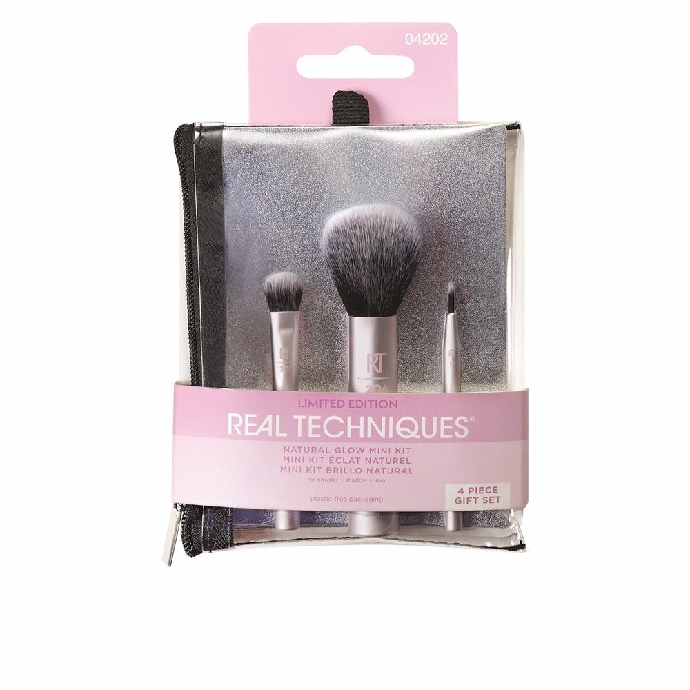 Diaytar Côte d'Ivoire Ensemble de pinceaux de maquillage Real Techniques Natural Glow Mini (4 pièces) 