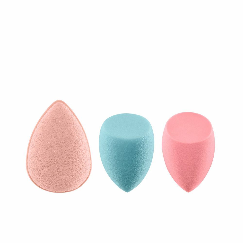 Diaytar Côte d'Ivoire Éponge de maquillage Real Techniques Pro-Matte Poreless Perfection Multicolore (3 pcs) 