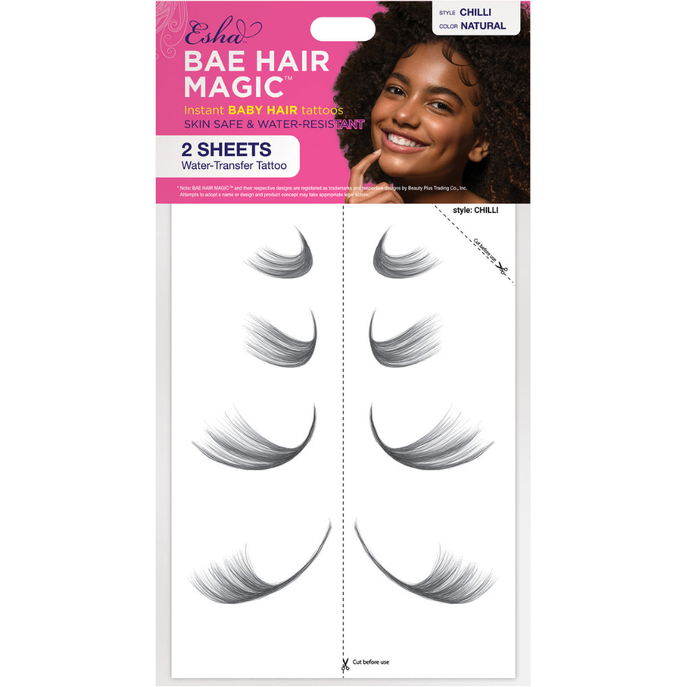 Diaytar Côte d'Ivoire Esha Bae Hair Magic Instant Tattoos Beauty