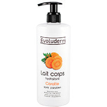 Diaytar Côte d'Ivoire Evoluderm Paris Lait Corps Carotte 500 ml 0% Paraben BODY,BRAND