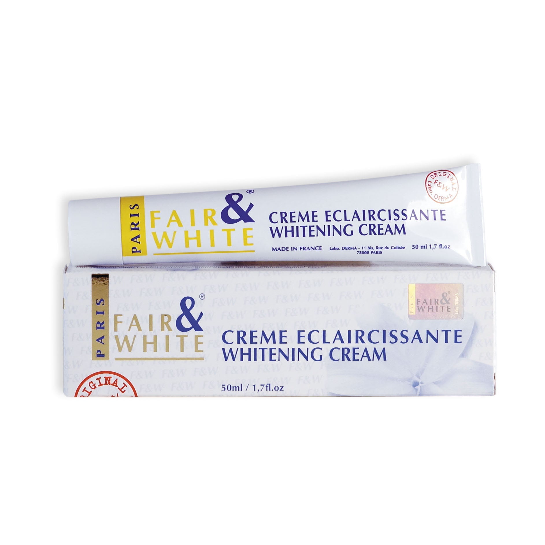 Diaytar Côte d'Ivoire Fair & White Original Crème Éclaircissante 50 ml 