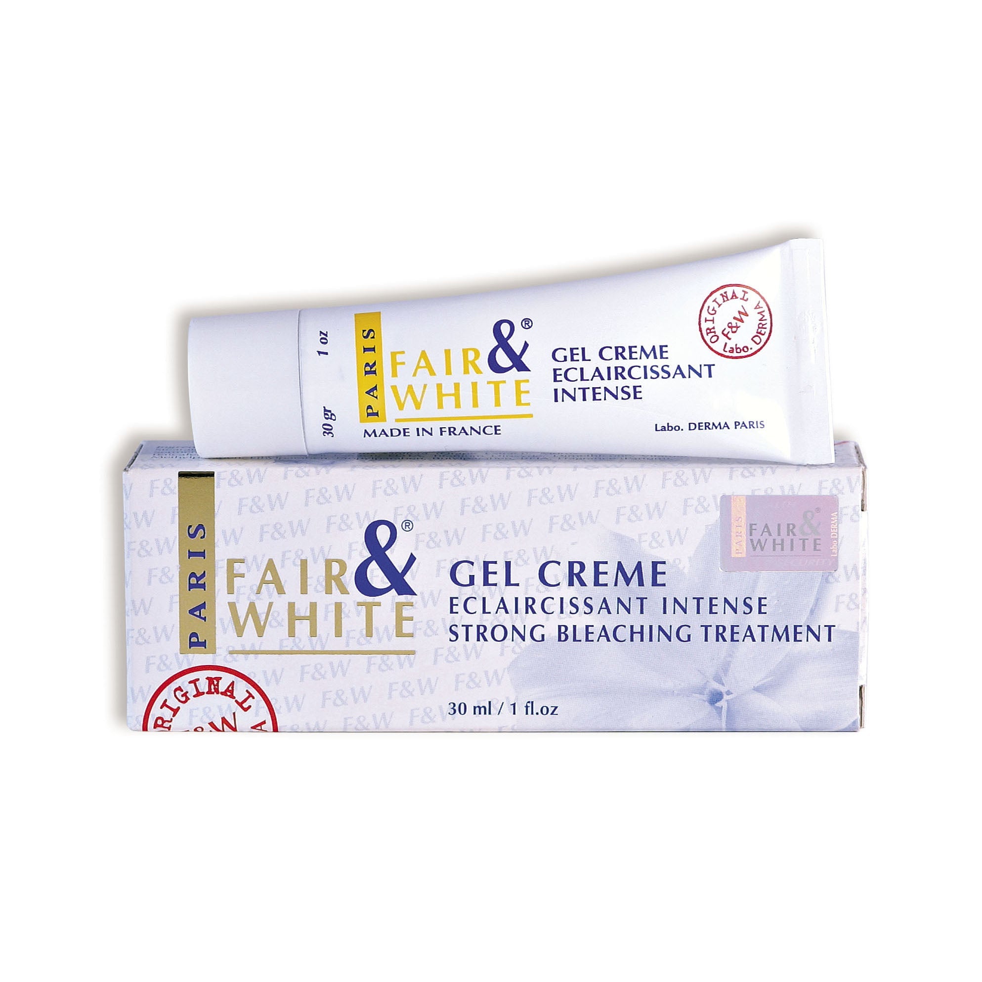 Diaytar Côte d'Ivoire Fair & White Original Gel Crème Éclaircissant Anti-Taches 30ml 