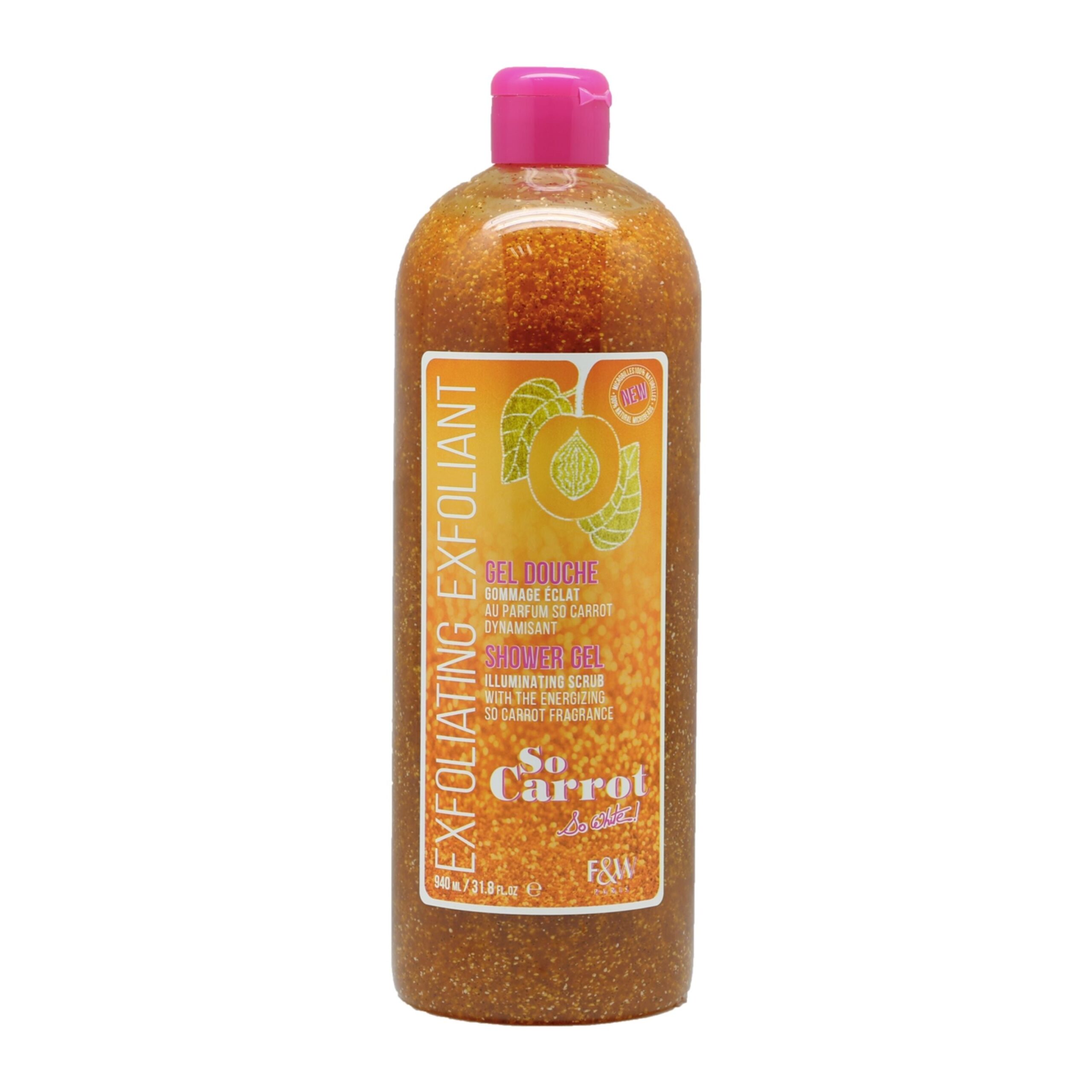 Diaytar Côte d'Ivoire Fair & White So Carrot Gel Douche Gommage Eclat 940 ml 
