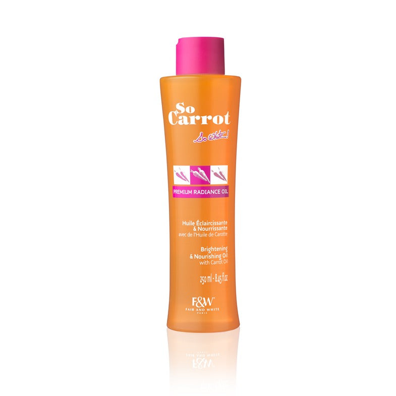 Diaytar Côte d'Ivoire Fair & White So Carrot Huile Éclaircissante et Nourrissante 250 ml 