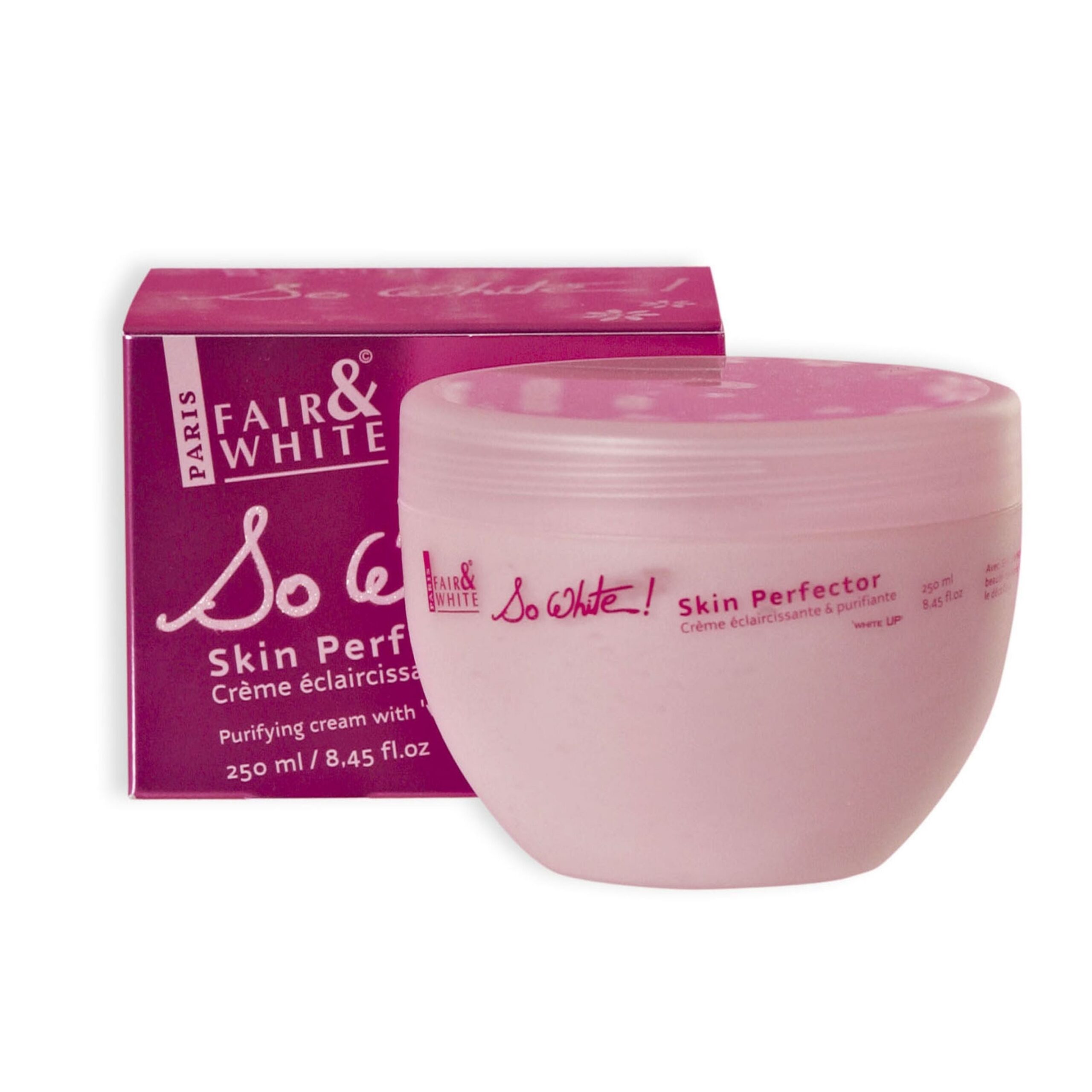 Diaytar Côte d'Ivoire Fair & White So White Crème Éclaircissante et purifiante 250 ml 