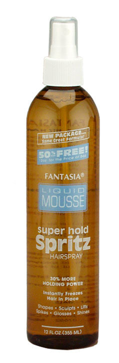 Diaytar Côte d'Ivoire Fantasia IC Liquid Mousse Super Hold Spritz Hair Spray 12 oz BRAND,HAIR