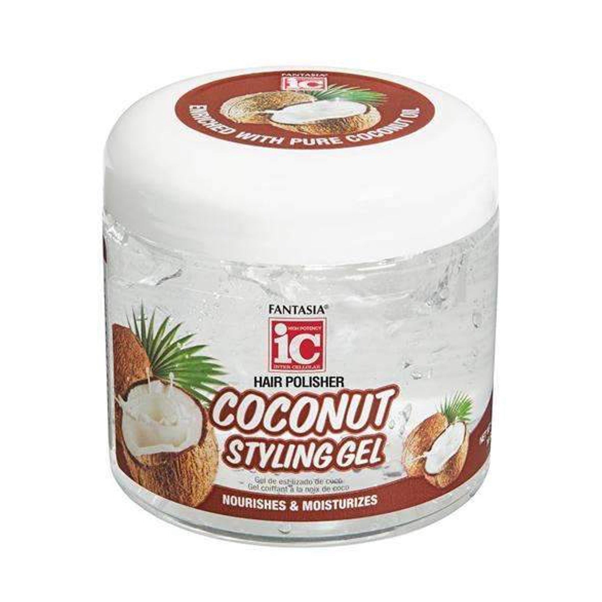 Diaytar Côte d'Ivoire Fantasia IC NOIX DE COCO ‣ Gel Coiffant 16oz 