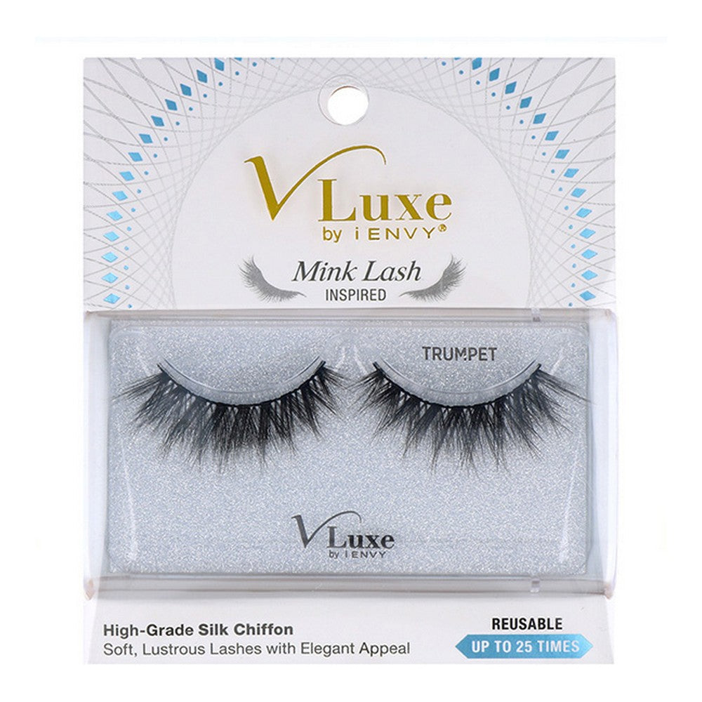 Diaytar Côte d'Ivoire Faux Cils V Luxe Chiffon Soie I-Envy Vles03 Inspiré Trompette 