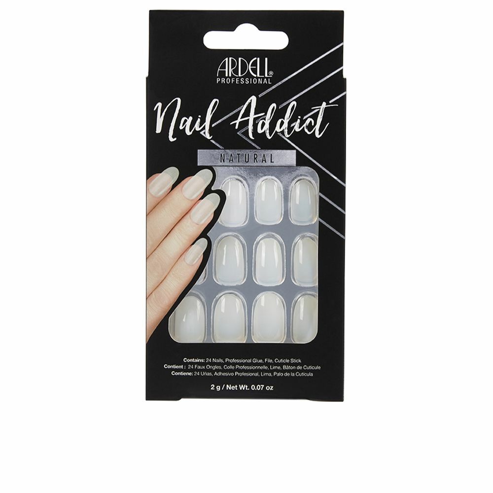 Diaytar Côte d'Ivoire Faux ongles Ardell Nail Addict Natural Oval (24 pcs) 